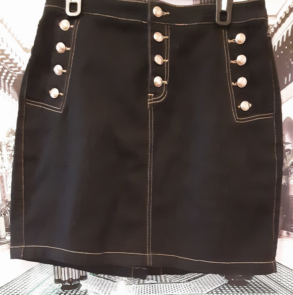 HYDRAULIC JEANS  PETITE SKIRT - Picture 3 of 11